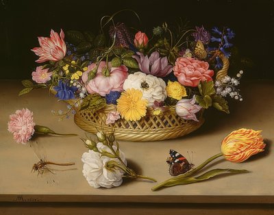 花のある静物。 1614年 作： Ambrosius the Elder Bosschaert