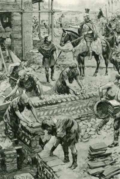 ケントに建てられたローマの家 作： Amedee Forestier
