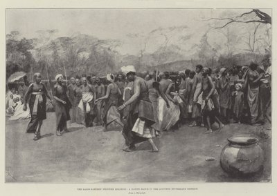 Lagos-Dahomeyフロンティアの質問、異議のある後背地地区のネイティブダンス 作： Amedee Forestier