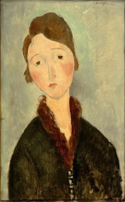 アンナ 作： Amedeo Modigliani