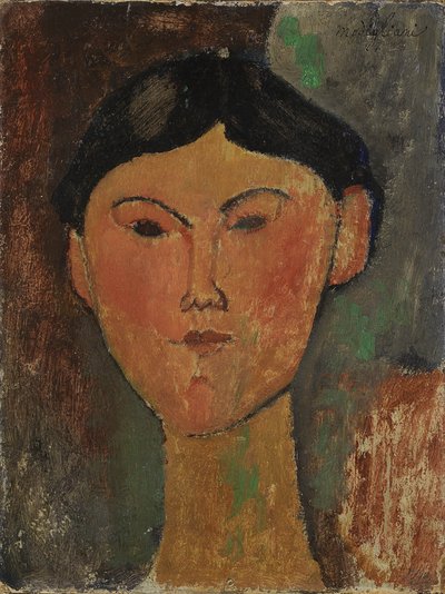 ベアトリス・ヘイスティングス、1915年。 作： Amedeo Modigliani