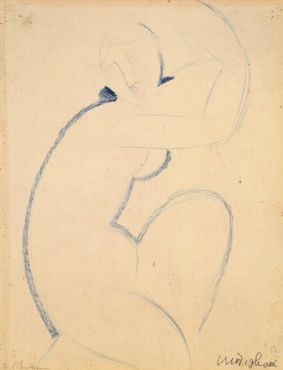 カリアチド 作： Amedeo Modigliani