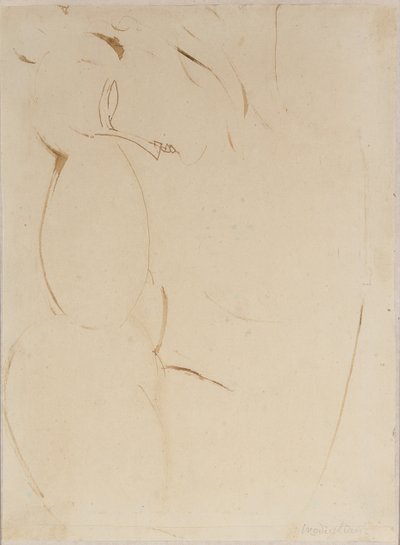 カリャチド 作： Amedeo Modigliani