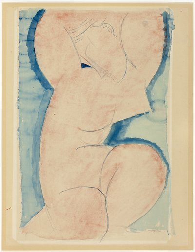 カリアティード 作： Amedeo Modigliani