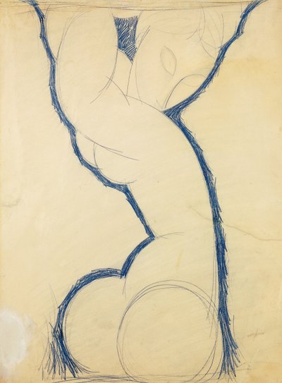 カリャチド 作： Amedeo Modigliani