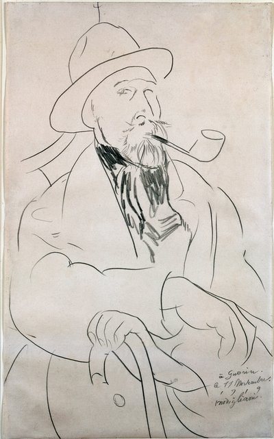 チャールズ・ゲリン。チャールズ・ゲランの肖像 作： Amedeo Modigliani