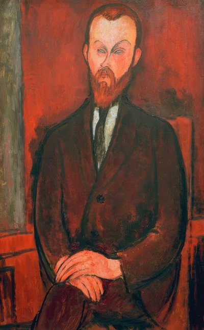 ヴィエルホルスキ伯爵 作： Amedeo Modigliani