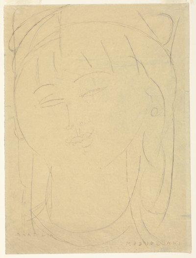 アナトリア代表 作： Amedeo Modigliani