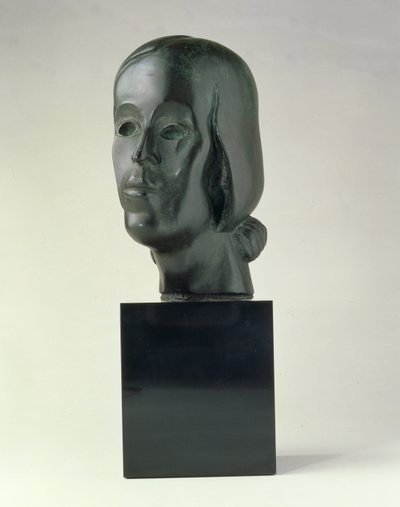 女性の頭 作： Amedeo Modigliani