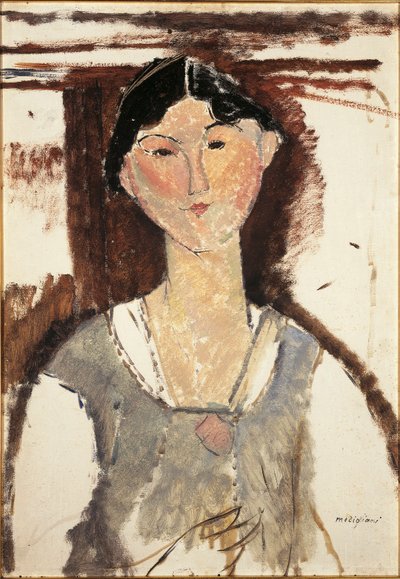 イタリア、ボローニャ、ベアトリーチェ・ヘイスティングスの肖像 作： Amedeo Modigliani