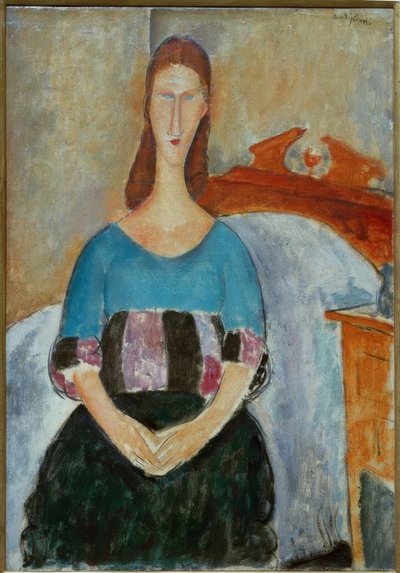 ジャンヌ・エブテルヌ 作： Amedeo Modigliani