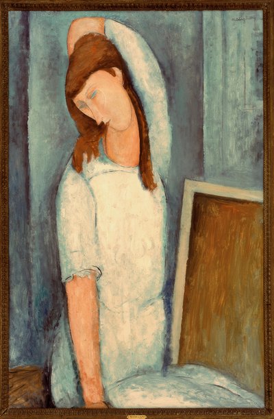 ジャンヌ・ヘブテルン 作： Amedeo Modigliani