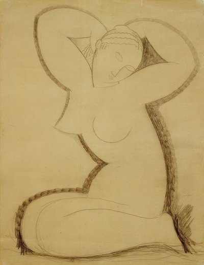 カリヤチド 作： Amedeo Modigliani