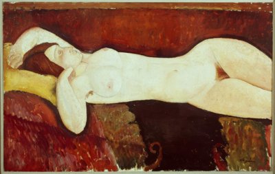嘘をつく行為-Le Grand Nu 作： Amedeo Modigliani
