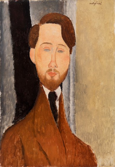 レオポルド・ズボロウスキー 作： Amedeo Modigliani