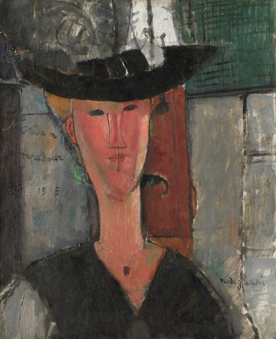 マダム・ポンパドール 作： Amedeo Modigliani