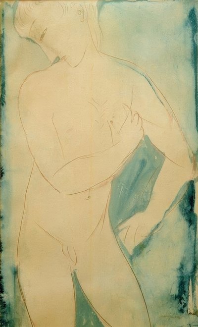 裸の少年 作： Amedeo Modigliani