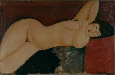 裸で横になる 作： Amedeo Modigliani