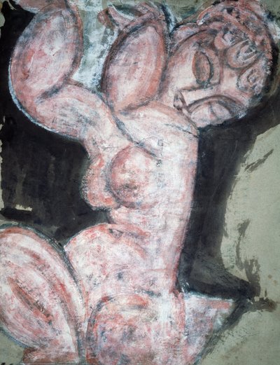 ヌード・カリヤチッド 作： Amedeo Modigliani