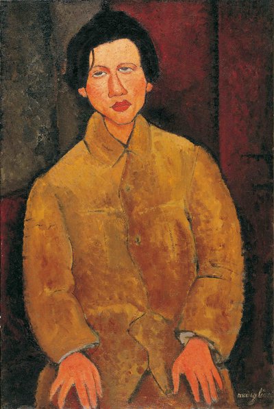 ChaïSoutine 1893-1943の肖像 作： Amedeo Modigliani