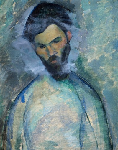 コンスタンティン・ブランクーシの肖像 作： Amedeo Modigliani