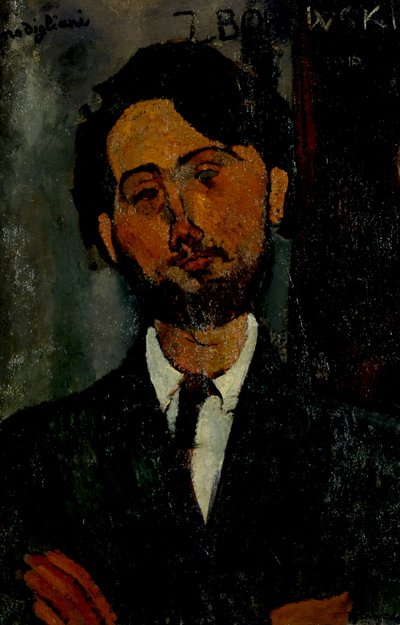 レオポルド・ズボロスキーの肖像 作： Amedeo Modigliani