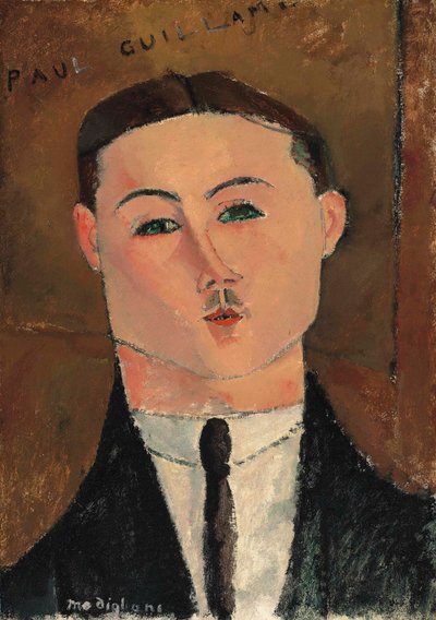 ポール・ギヨームの肖像 作： アメデオ・モディリアーニ