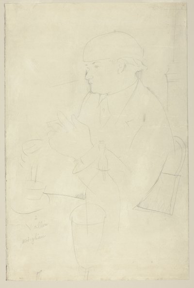 ヴァリンの肖像 作： Amedeo Modigliani
