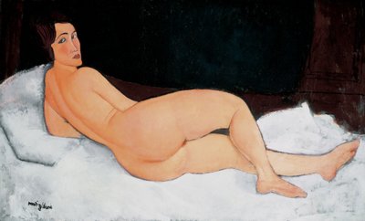 安静時のヌード 作： Amedeo Modigliani