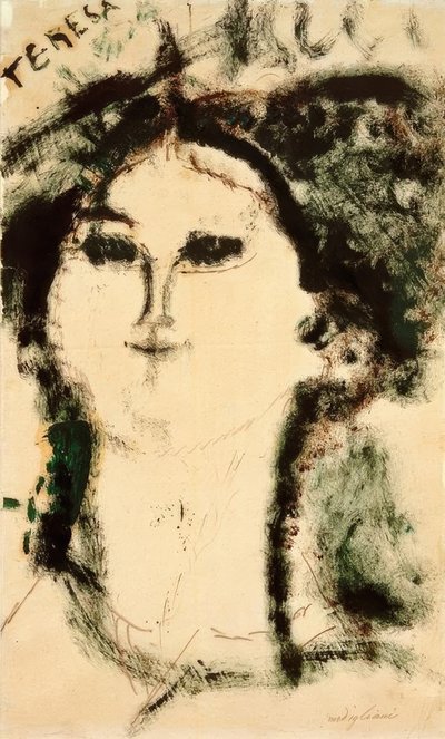 テレサ 作： Amedeo Modigliani