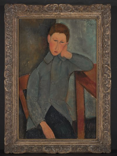 Poika 作： Amedeo Modigliani