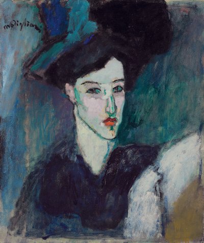ユダヤ人;ラジューブ、1907-1908年頃 作： Amedeo Modigliani