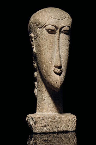 頭 作： Amedeo Modigliani