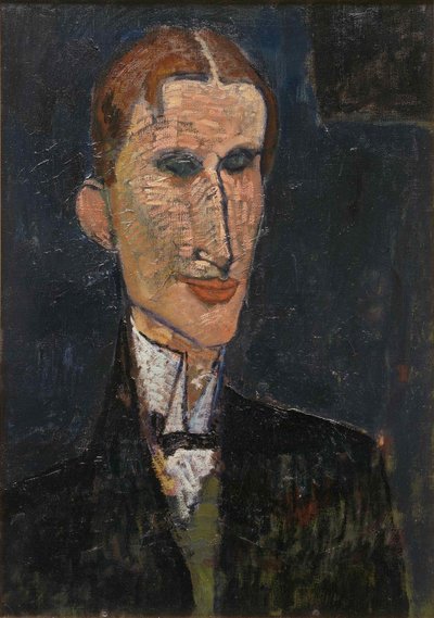 バイキング・エッゲリング、1916年。 作： Amedeo Modigliani