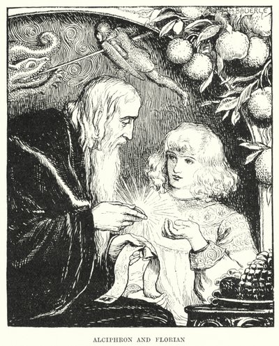 アルキプロンとフロリアン（彫刻作品 作： Amelia M. (attr.to) Bowerley or Bauerle
