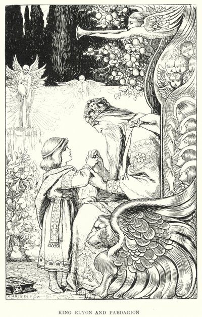 エリオン王とパエダリオン（彫刻 作： Amelia M. (attr.to) Bowerley or Bauerle