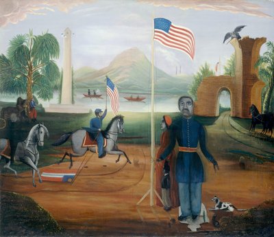 自由の寓意 作： American 19th Century