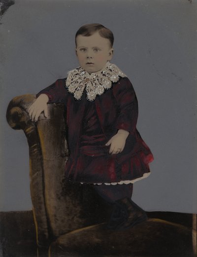 少年の肖像 作： American 19th Century