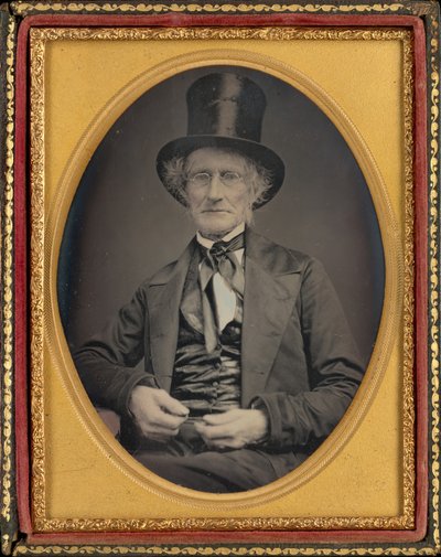 男の肖像 作： American 19th Century
