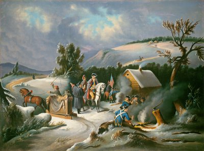 バレーフォージのワシントン 作： American 19th Century
