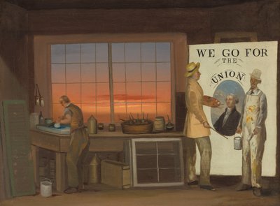 「私たちはユニオンを目指します」 作： American 19th Century