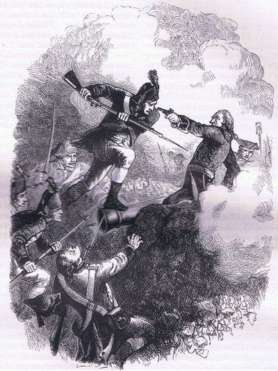 ストニー・ポイントへの攻撃（1900年頃、Cassell, Petter & Galpin社発行のCassells History of the United Statesからの挿絵）（リトグラフ版 作： American English school