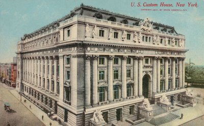 アレキサンダー・ハミルトン米国税関議事堂（アメリカ・ニューヨーク州・ニューヨーク市）（カラー写真 作： American Photographer (after)
