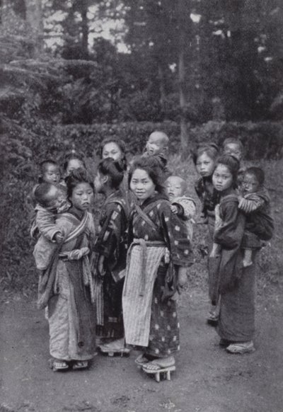 お姉ちゃん、お兄ちゃん（白黒写真 作： American Photographer (after)