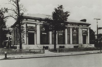 ハーバード大学新レクチャーホール(モノクロ写真) 作： American Photographer (after)