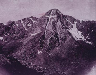 コロラド州、聖十字架の山（モノクロ写真 作： American Photographer (after)