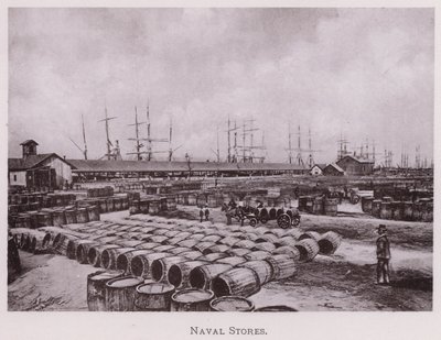 Naval Stores (bw photo) 作： American Photographer (after)