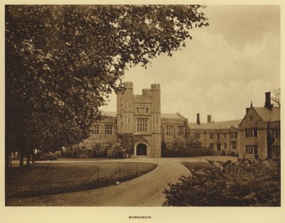 プリンストン大学ギムナジウム（モノクロ写真 作： American Photographer (after)