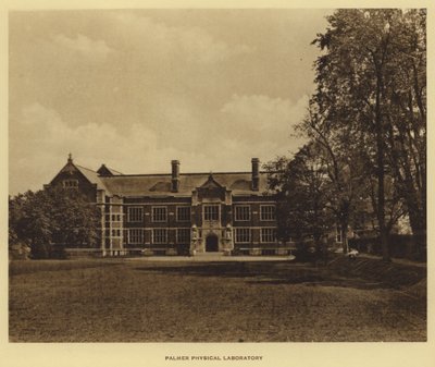 プリンストン大学パーマー物理研究所（モノクロ写真 作： American Photographer (after)