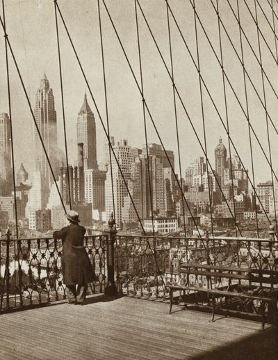米国ニューヨーク州ニューヨーク市の高層ビル群（モノクロ写真 作： American Photographer (after)